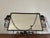 20th Century Rectangular Beveled Wrought Iron Mirror, France, 1920s For Sale - Image 9 of 9