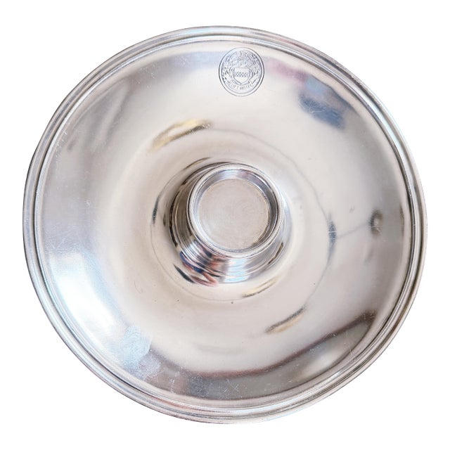 Vintage Silver Plated Serving Dish From the Clift Hotel San Francisco For Sale