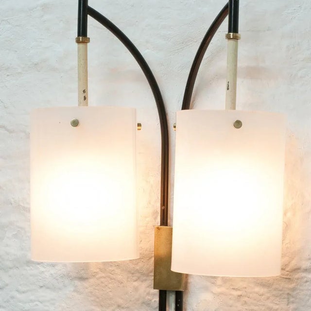 1950s Mid-Century Italian Wall Lamp, 1950s For Sale - Image 5 of 7