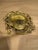 Art Nouveau Antique French Brass Inkwell & Stand For Sale - Image 3 of 7