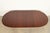 Baker Furniture Style Regency Mahogany Double Pedestal Extension Dining Table, Newly Refinished For Sale - Image 9 of 14