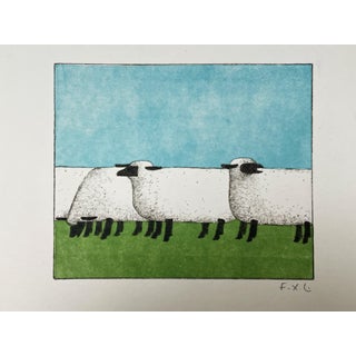 François-Xavier Lalanne, Sheeps, 2004, Paper For Sale
