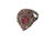 Vintage Natural Ruby, Emerald and Diamond Ring - 925 Sterling Silver Size 7 For Sale - Image 9 of 9