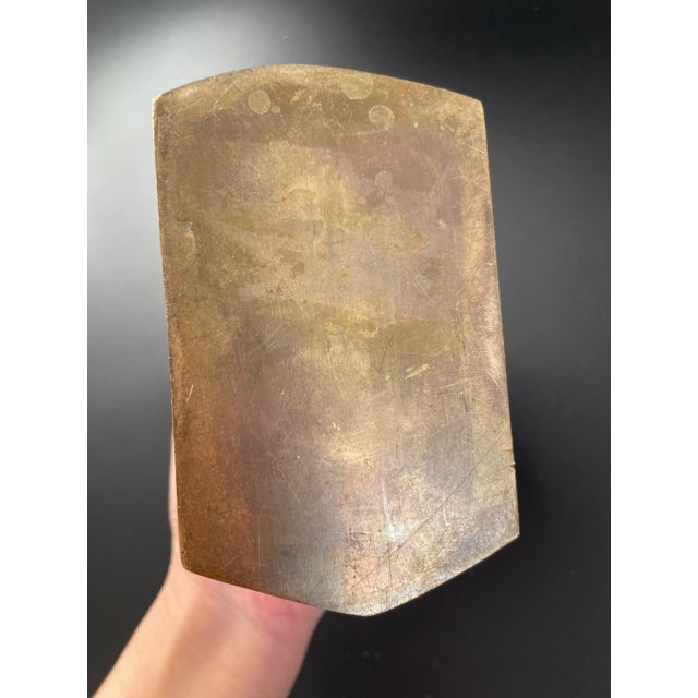 Vintage Brass Horse Head Bust Paperweight - Sculpture For Sale - Image 11 of 13