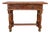 Spanish Renaissance Console Table with Two Drawers and Turned Legs, 1920s For Sale