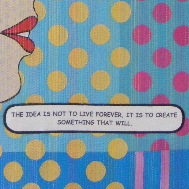 'Cover Girl 2' Fused Collage on Cotton Panel by Bethan Ash 2017 For Sale - Image 4 of 5