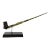 Early 20th Century Ceremonial Smoking Pipe of the Dinka Tribe Professionally Mounted For Sale