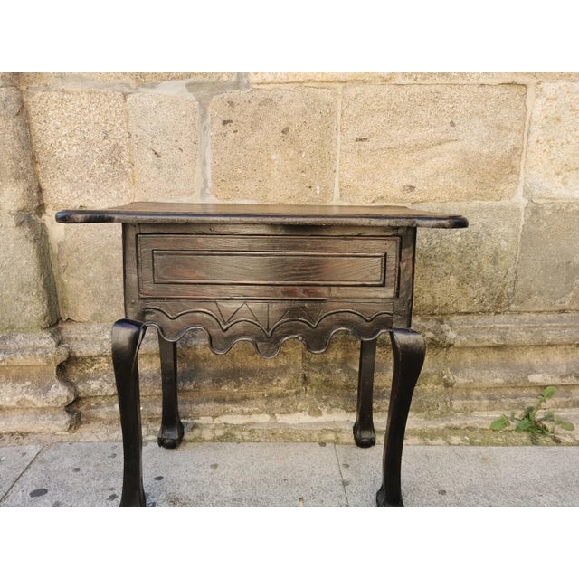 Wood Vintage Wood Console For Sale - Image 7 of 15