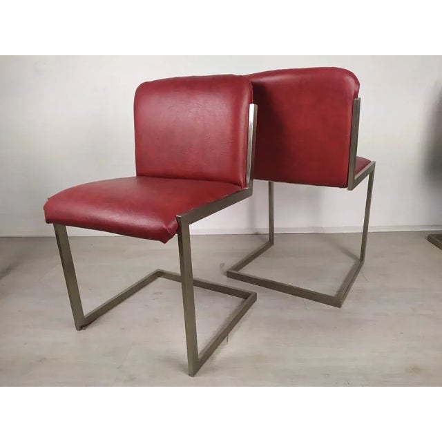 Marble Table and 6 Chairs, Set of 7 For Sale - Image 12 of 18