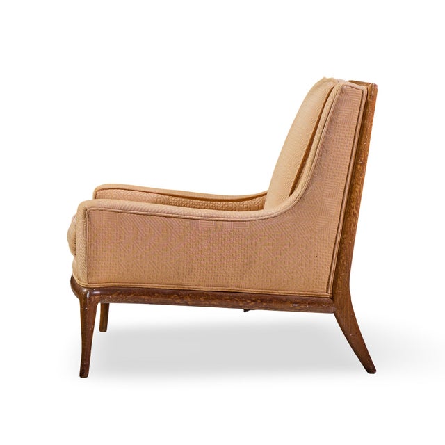 Widdicomb Robsjohn Gibbings for Widdicomb Mid Century Bleached Mahogany Lounge Chair For Sale - Image 4 of 9