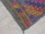 1960s Bohemian Embroidered Kilim - 69"x117" For Sale - Image 10 of 12