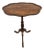 Brandt Mahogany Oval Side Table Candle Stand For Sale