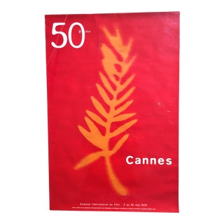 50th Cannes Film Festival Poster For Sale