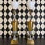 Tommi Parzinger 1960s Art Deco Tommi Parzinger Brass Copper Table Lamps Mixed-Metal Sculptural with Glass Shades - Pair For Sale - Image 4 of 9