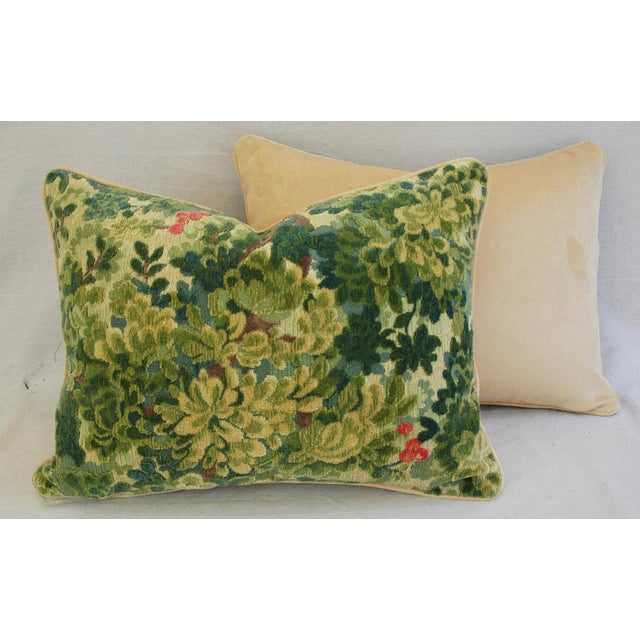 Itlaian Scalamandre Tapestry Velvet Marly Pillows - a Pair For Sale - Image 11 of 11