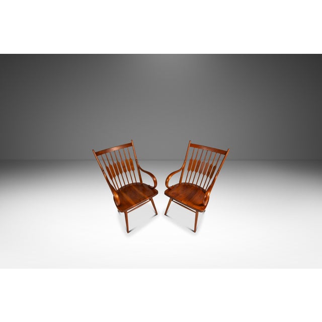 Introducing a set of visually captivating "Centennial" Chairs designed by the iconic design duo of Kipp Stewart and...