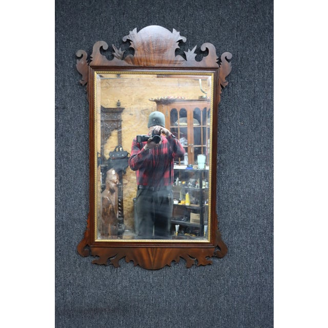 Vintage Henkel Harris Federal Style Mirror For Sale - Image 9 of 9