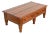 Thomasville Ernest Hemingway Collection Rustic European Carved Maple Coffee Table or Cocktail Table For Sale