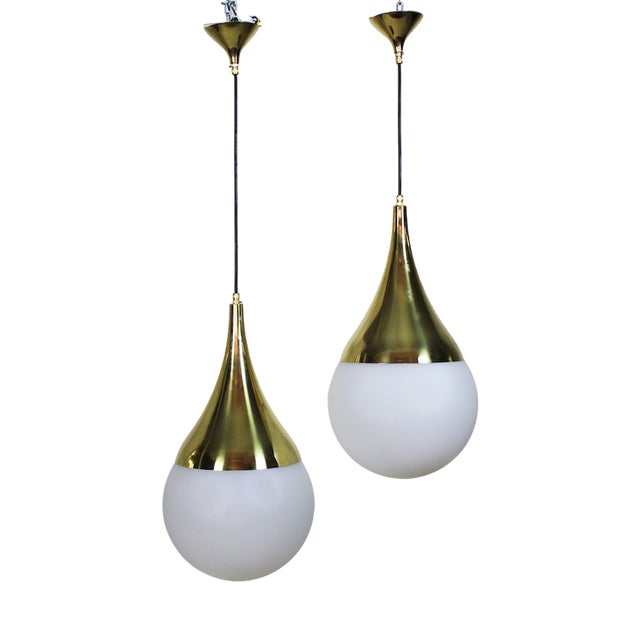 Vintage Drop Ceiling Lamp For Sale