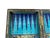 Handmade Wooden Backgammon & Chess Board Lapis, Turquoise & Mother of Pearl For Sale - Image 12 of 14