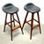 1950s Oddense Maskinsnedkeri a/S Pair of Rosewood Model Od61 Stools Designed by Erik Buch For Sale - Image 5 of 18