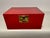 Mid 20th Century Chinese Red Lacquered Box With Brass Mounts, Mid 20th Century For Sale - Image 5 of 12