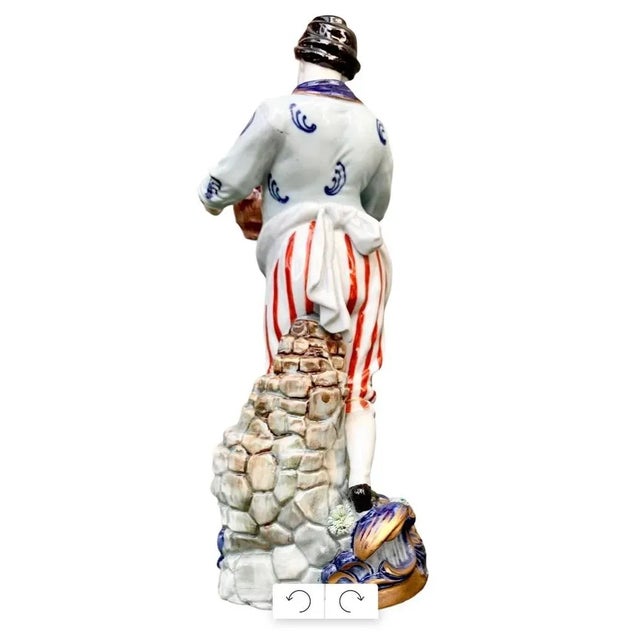Pair of Early 19th Century Sevres Porcelain Figures For Sale - Image 11 of 12