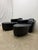 Enzo Luca Art Deco Revival Leather Lounge Chairs and Footrests, 1990s - A Pair For Sale - Image 15 of 18