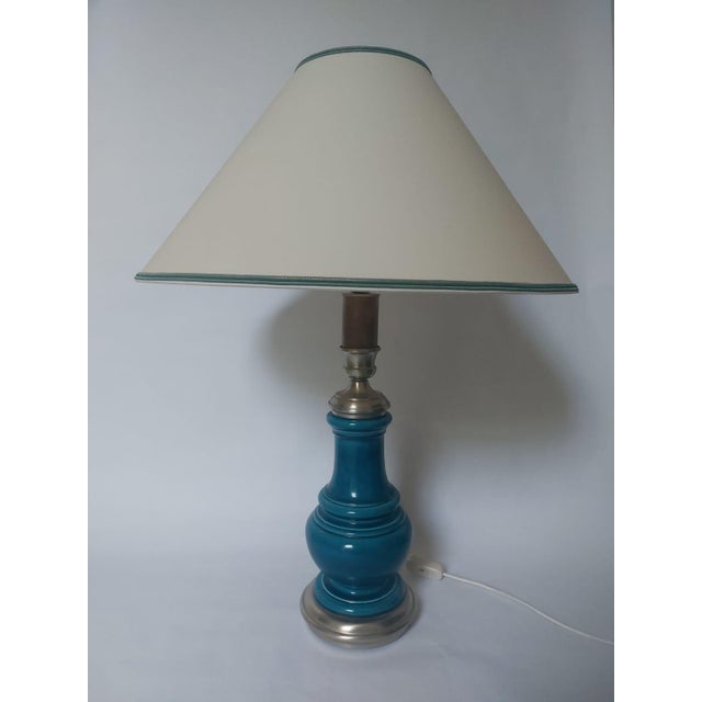 In good and working condition. only the lampshade has a few small traces of us. European Plug (up to 250V).The wiring of...