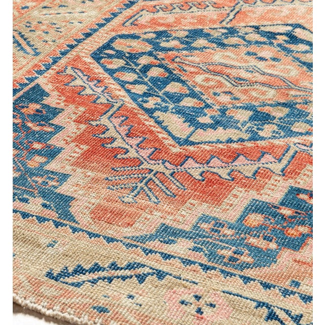 Antique Persian Heriz Runner Rug For Sale - Image 4 of 8
