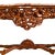 Late 20th Century, Carved Wood & Marble Console Table, Rococo Style For Sale - Image 6 of 12