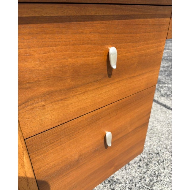 Drexel Fully-Refinished John Van Koert Drexel Profile Desk For Sale - Image 4 of 12