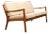 Three-Seater Senator Sofa in Teak by Ole Wanscher for France & Søn For Sale