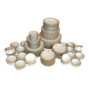 Antique Haviland Limoges Dinnerware Set- 100 Pieces