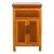 Chinese Vintage Two-Toned Side Table with Single Drawer and Double Doors For Sale - Image 13 of 13