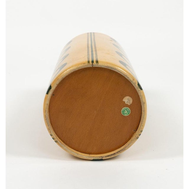 Mid-Century Goatskin and Brass Umbrella Stand by Aldo Tura, Italy, 1960s For Sale - Image 9 of 12
