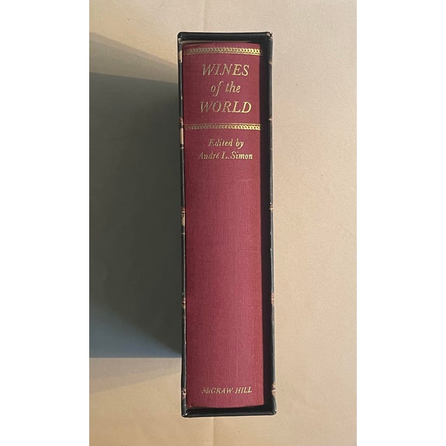 Ruby Red “Wines of the World” Culinary Hardcover Book & Slipcover For Sale - Image 8 of 12