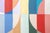 Turquoise 2026, Modern Bauhaus Painting in Vivid Tones of Reflective Whirlpool, Large Triptych, Acrylic Paint on Watercolor Paper For Sale - Image 8 of 11