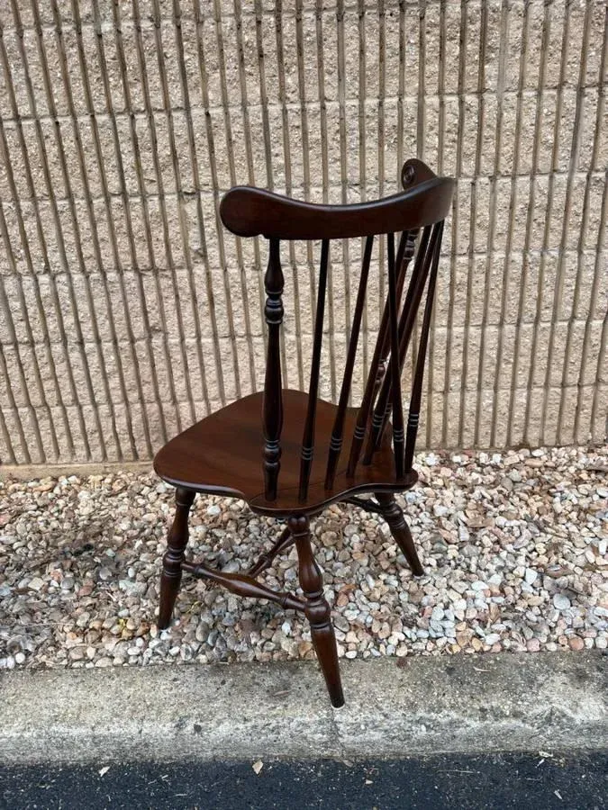 Mid 20th Century Vintage Ethan Allen Sheffield Cherry Duxbury