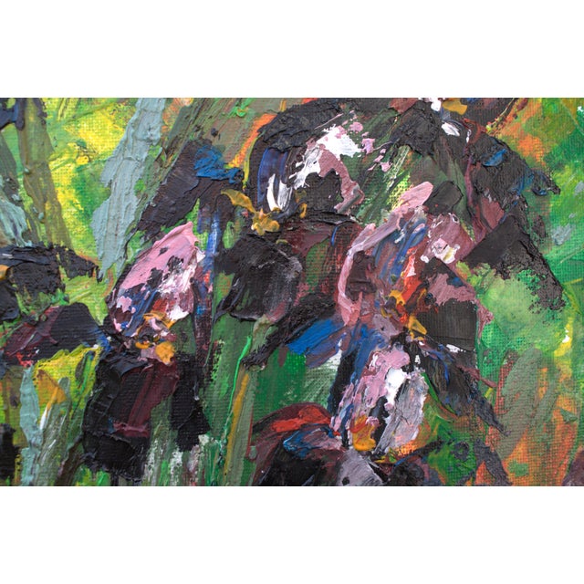 Natalia Vypritskaia, the Dance of the Irises, 2026, Acrylic and Oil on Canvas For Sale - Image 6 of 10