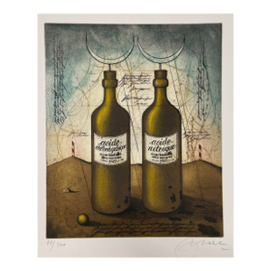 Udo Nolte Acide Still Life Etching