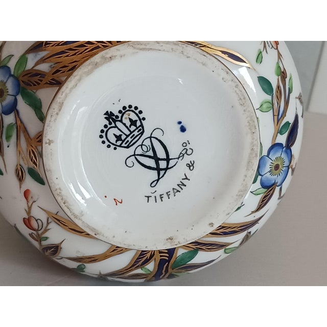 Tiffany & Co. Royal Crown Derby Vases Imari Style Early 20th C. -a Pair For Sale - Image 9 of 12