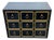 Dorothy Draper España Black Lacquer Chest for Heritage, Hollywood Regency, 1950s For Sale