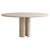 Stone Roman Dining Table III in Navona Travertine by Paloma Editions For Sale - Image 7 of 7