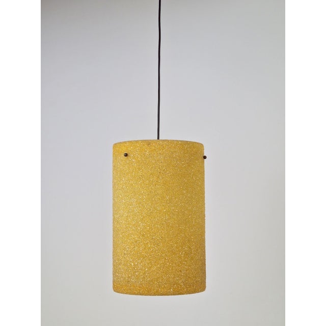 Vintage Sugar Tube Pendant Lamp by John and Sylvia Reid for Rotaflex, 1960s For Sale - Image 3 of 11