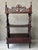 Early 20th Century Early 20th-Century Victorian Gothic Revival-Style Fretwork Étagère With Drawer For Sale - Image 5 of 18