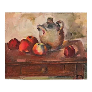 French Vintage Still Life Painting