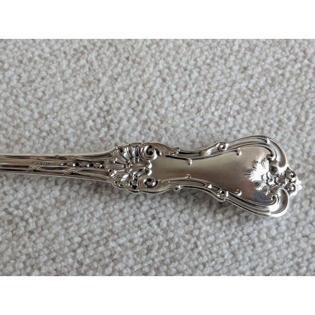 Early 20th Century Whiting "King Edward" Sterling Silver Jam/Sugar Spoon, 1901 For Sale - Image 12 of 16