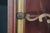 Wood Antique 1930s Mechanics Furniture Corner Curio Display Cabinet Cupboard 72" For Sale - Image 7 of 18
