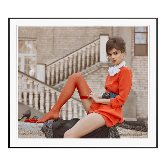 Dasha and Mari 'The Wish' Limited Edition Print Framed in Black For Sale